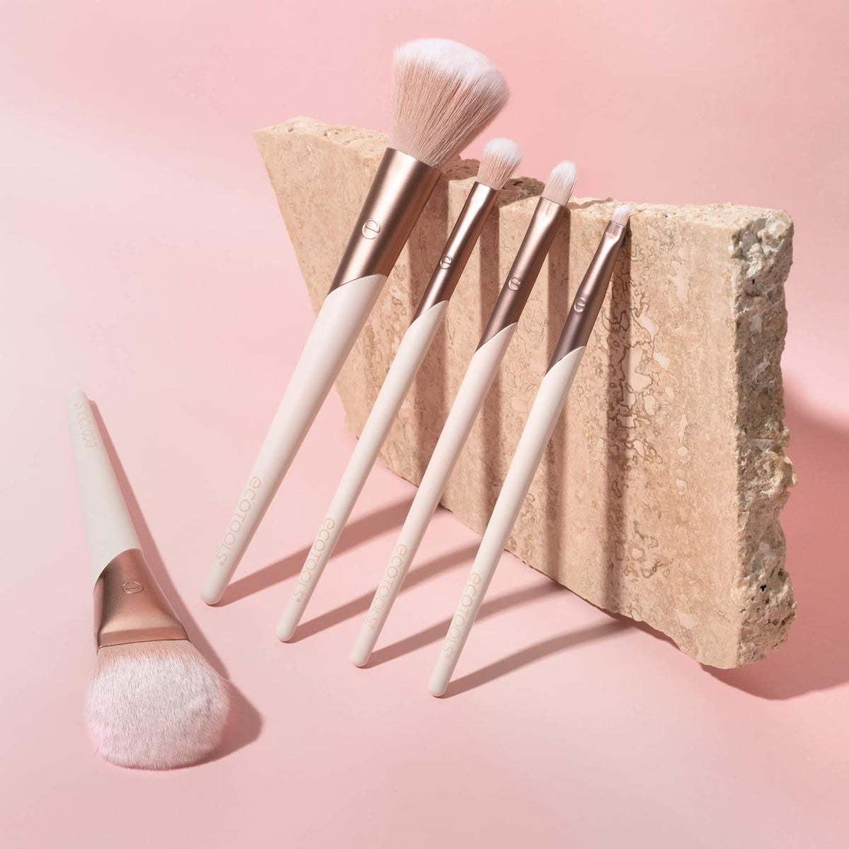 Luxe Natural Elegance Face Makeup & Foundation Brush Set