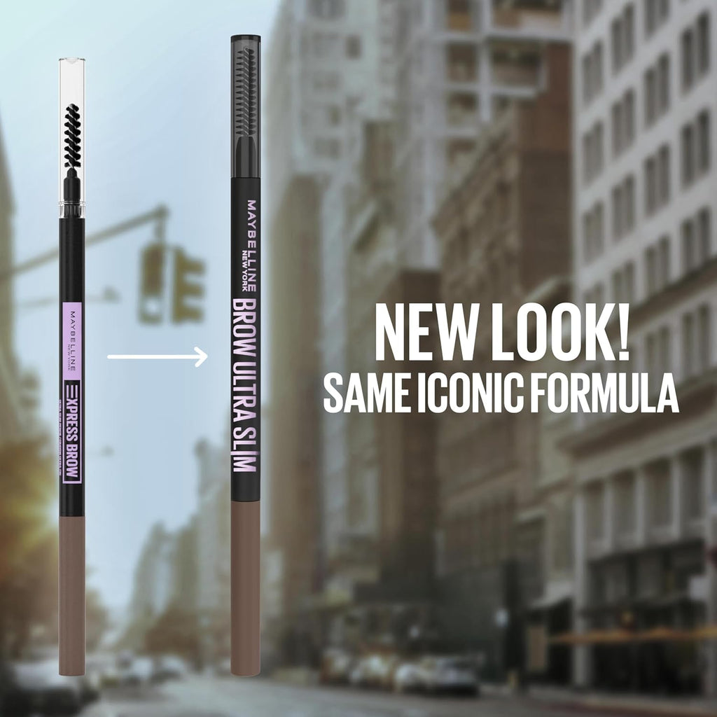 New York Brow Ultra Slim Defining Eyebrow Pencil, Soft Brown, 0.003 Oz (Packaging May Vary)