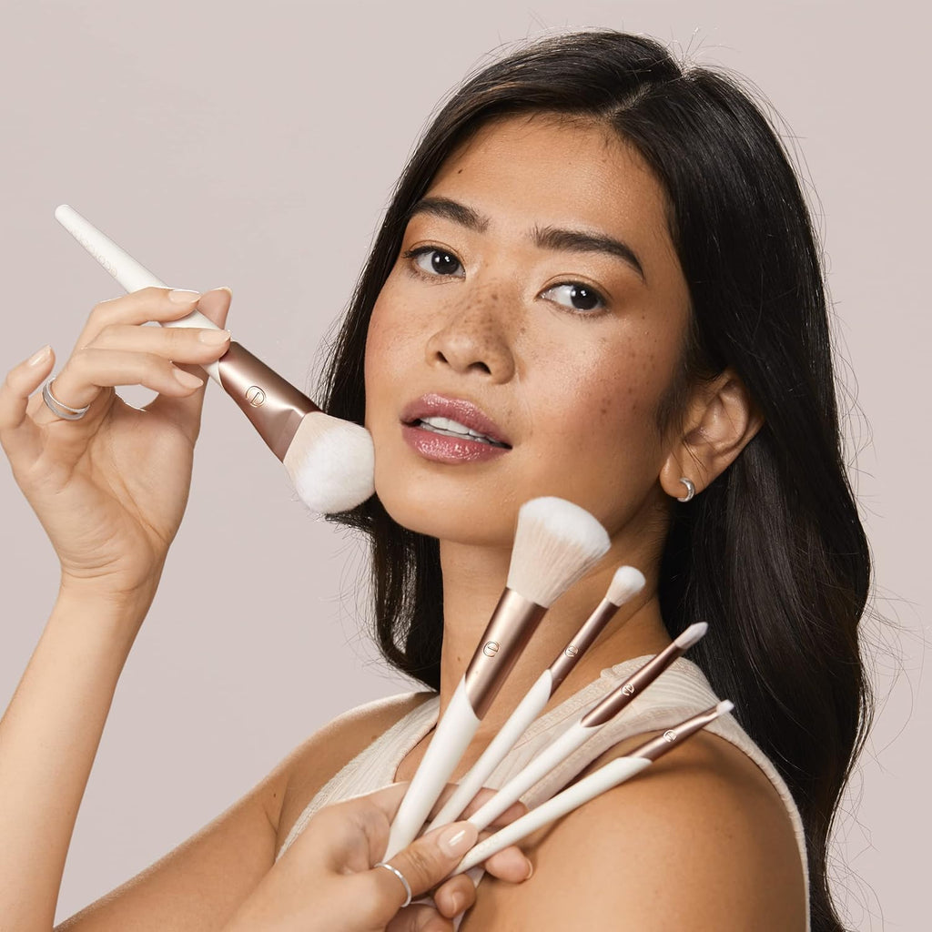 Luxe Natural Elegance Face Makeup & Foundation Brush Set