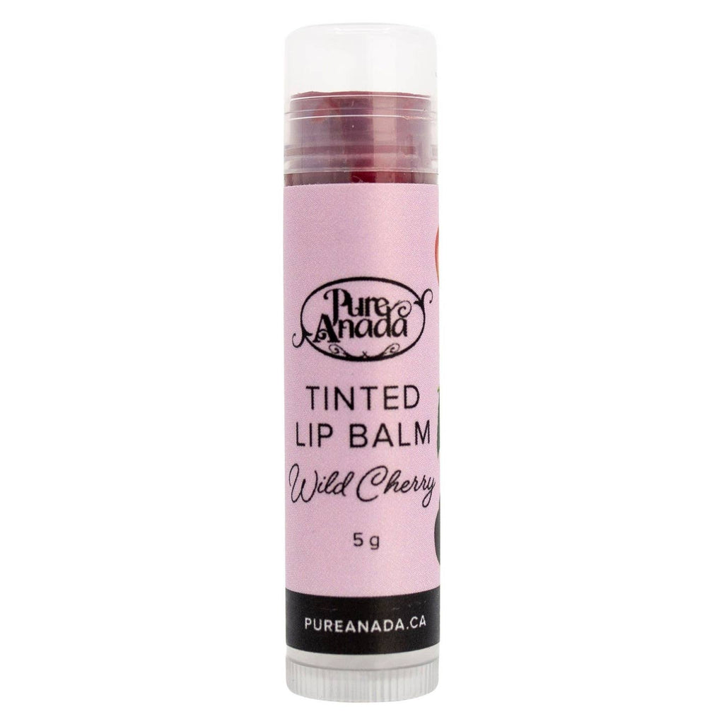 Baume à lèvres teinté cerise sauvage