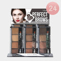 24PCS - Sourcils Quatre Couleurs Parfaites