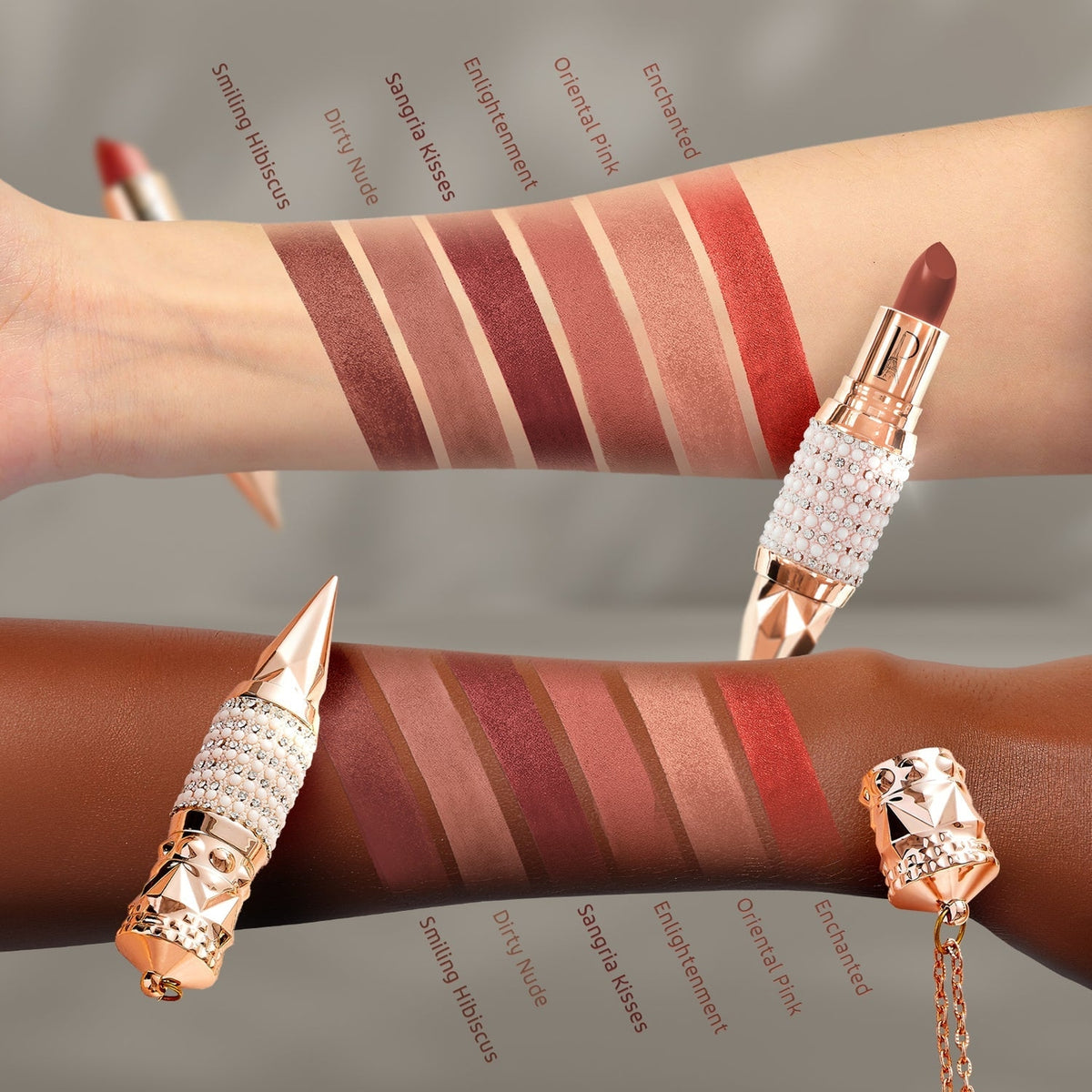 Dirty Nude Prestige Diamond Nude Rouge à lèvres velours