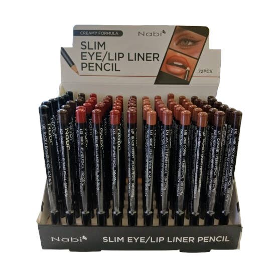 CRAYONS SLIM POUR YEUX/LÈVRES SEL-72R (TON ROUGE)