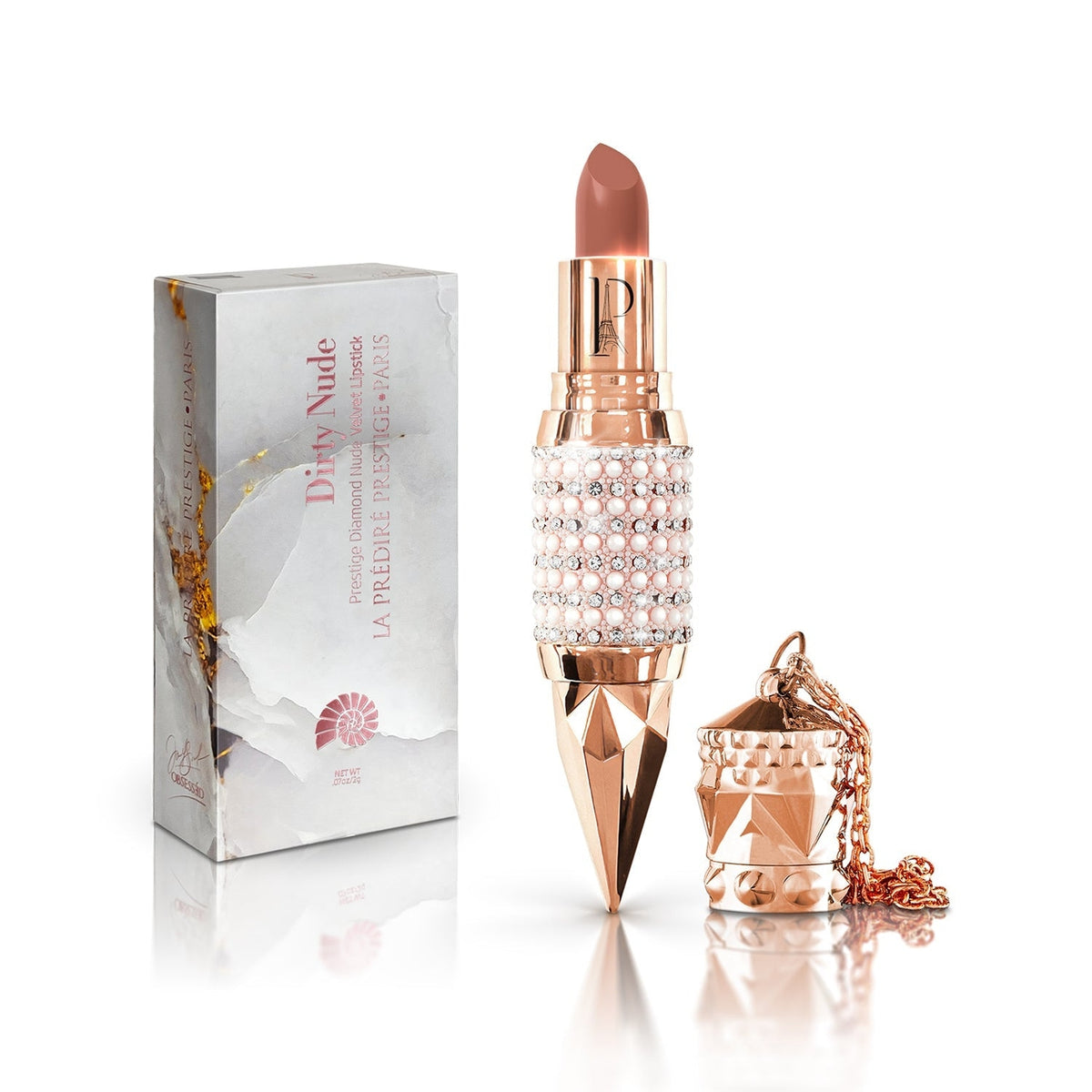 Dirty Nude Prestige Diamond Nude Rouge à lèvres velours