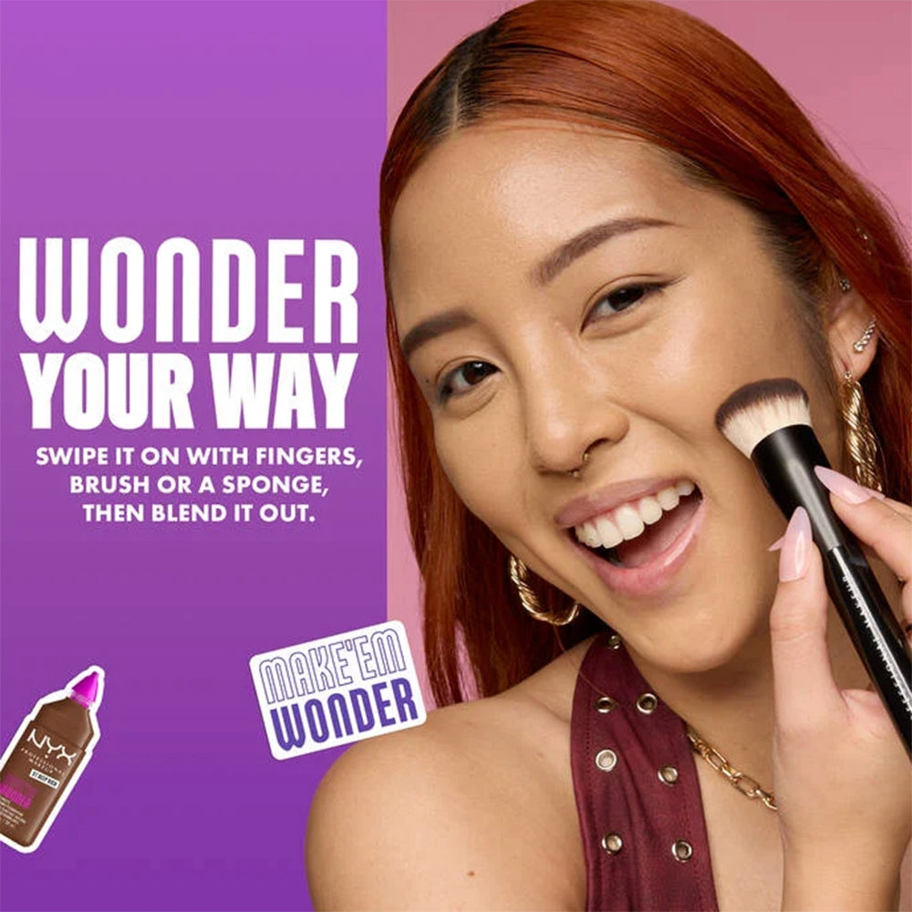 NYX MAKE EM WONDER FOND DE TEINT MAT SOUPLE MODULABLE, NYX WF